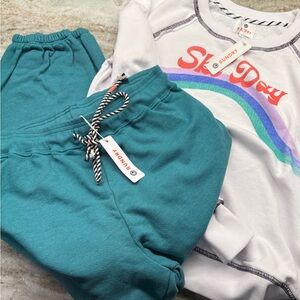 Sundry Ski All Day Joggers & Sweatshirt